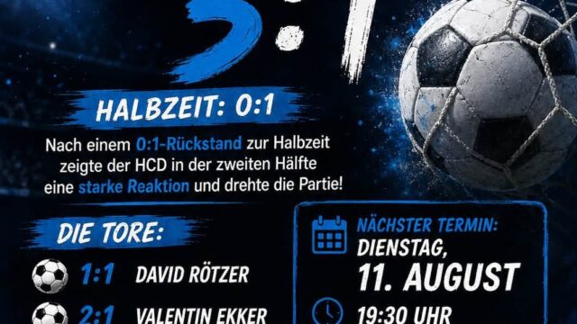TESTSPIELSIEG GEGEN FC CORONA!